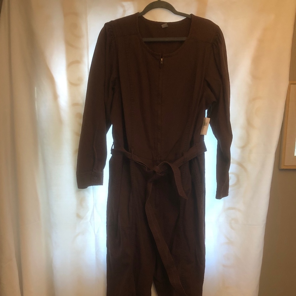 Brown Jumpsuit
